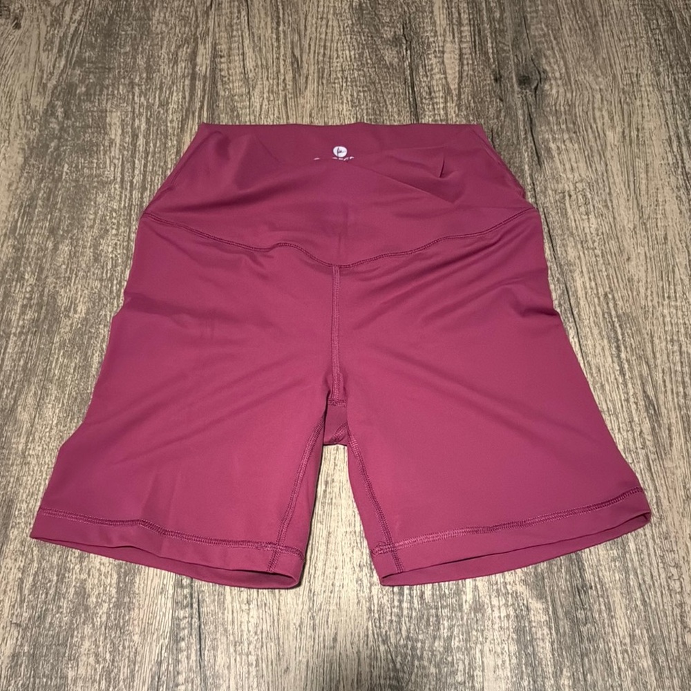 Women's Pink Biker Shorts